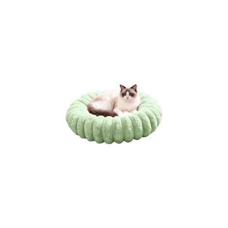 Cuccia per cani e gatti a forma di fiore, in pelliccia sintetica lavabile, con fondo antiscivolo e impermeabile, adatta a gatti e cani di piccola taglia fino a 10 kg, dimensioni: 73 cm x 58 cm - Crezu