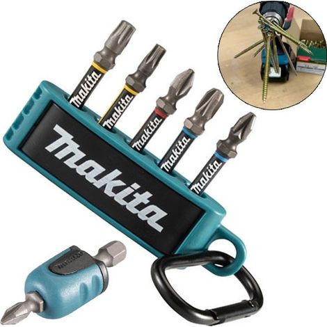 Makita E-03442 Mag Boost Impact Premier Magnetic Hex Holder + E-13568 50mm Set
