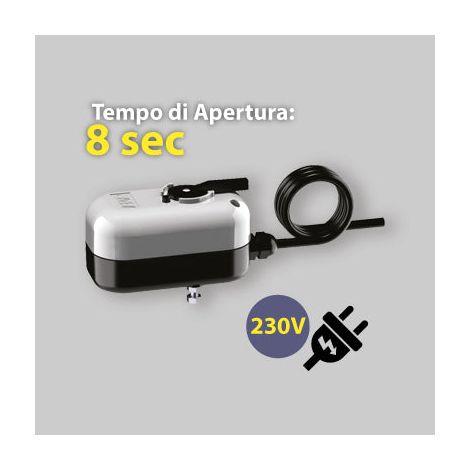Servomotore elettrico per valvola di zona a sfera a sblocco manuale 230 v FAR (1/2)