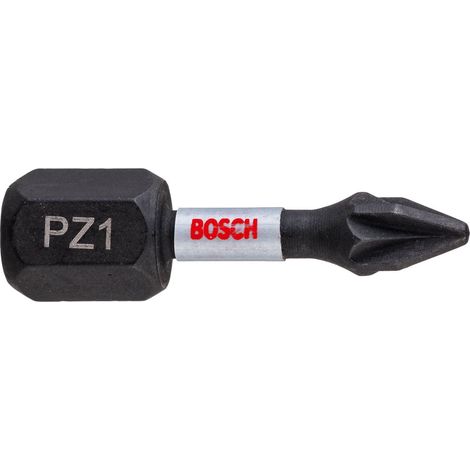 Pointe à percussion 25mm 2xPZ1 BOSCH 2608522400 (1/3)