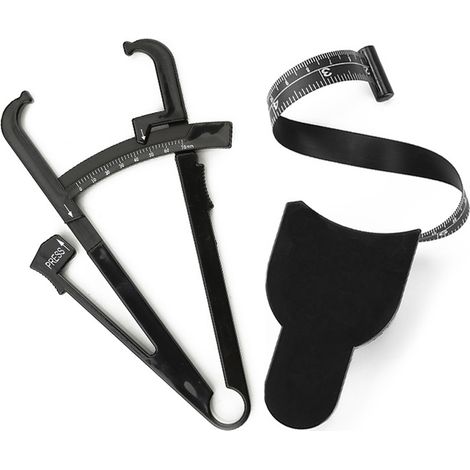 Ruban De Mesure Corps Rétractable Automatique - Pied À Coulisse Pour Graisse Corporelle - Pour Fitness Tailleur Mesure Corporelle - Lot De 2 Pièces (1/5)