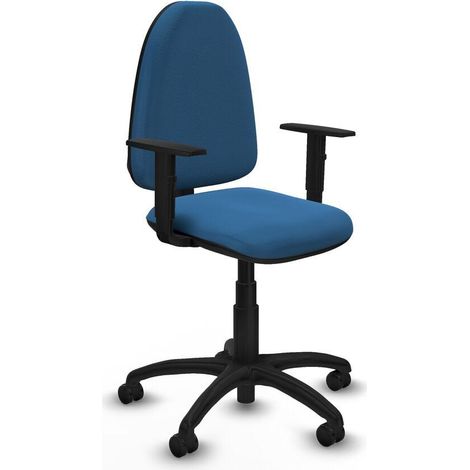 Piqueras-y-crespo Aýna CP chaise bureau bleu clair
