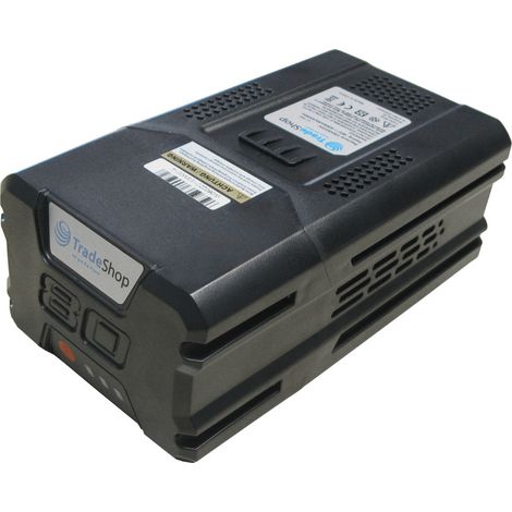 Trade-Shop Li-Ion Akku 80V 5000mAh kompatibel mit Remarc 82V220 82V220G 82V290 82V430, Stiga BT 80 Li 4.0/5.0, Multiclip 47 AE
