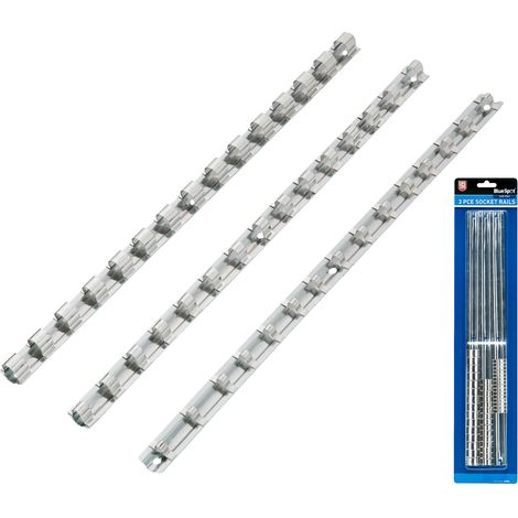 Blue Spot Tools 3 Piece Socket Rails (1/3)