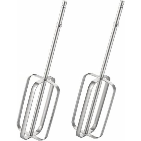 2 batidoras de mano de acero inoxidable, batidoras eléctricas universales para mezclar y amasar, repuesto de cocina.