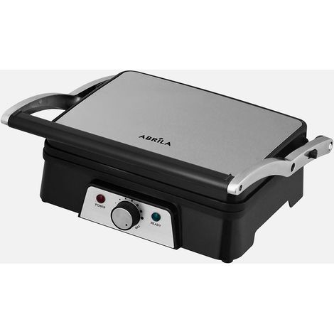 Gril électrique Marques 1600W noir acier 29x23 cm (1/2)