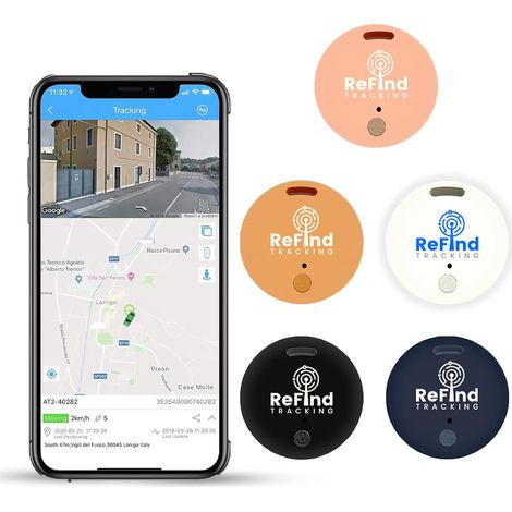 R2 Traceur Intelligent pour Android et iPhone. Mini Balise GPS Bluetooth 5.0. Alternative Samsung AirTag pour Clés, Animaux, Portefeuilles et Bagages (Blanc) (1/5)