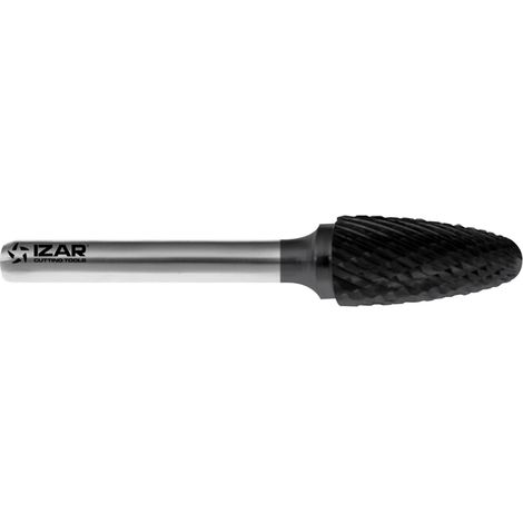 Fresa Rotativa Metal Duro Norma-Rbf (F) Ojiva Redondeada - 9268 - 03,00X03,00 mm Dent.6 - AlTIN IZAR (1/3)