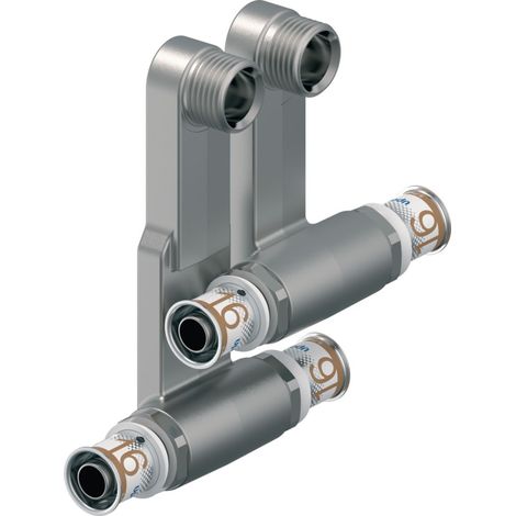Uponor S-Press PLUS Raccord d'équerre SL 16-G1/2"MT-16, 1070693