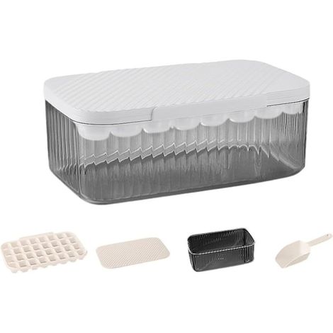 à glaçons en silicone avec couvercle, boîte empilable, 89 x 216 12 cm, (1/5)