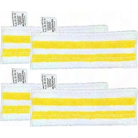 Lot de 4 chiffons microfibres pour ponceuse Easyfix SC2 SC3 SC4 SC5, embouts de sol, nettoyage efficace et réutilisable. (1/5)