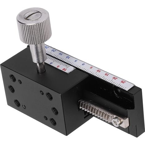XAxis Linear Table Manual End, Dovetail Groove (1/5)
