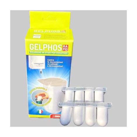 KIT 8 RICARICHE GELPHOS RAPID PER DOSAPHOS 12-15 Mq - 1 confezioni - Idroweb