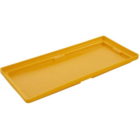 PROVOST - Rayonnage acier peint gris RAL 7016 avec bacs de rétention PEHD 600 mm - 5 niveaux - 35 L