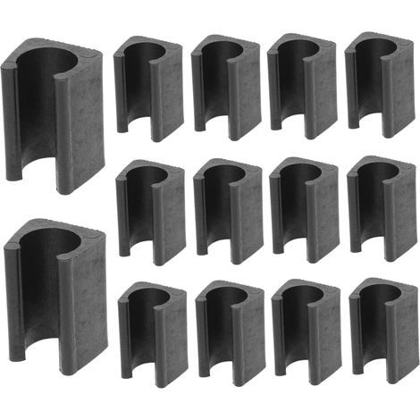 Lot de 40 protège-pieds de chaises, couvre-pieds rectangulaires (1/5)
