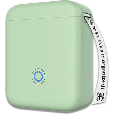 Imprimante d'étiquettes intelligente portable et mini sans fil, machine d'étiquettes thermiques mobiles auto-adhésives, compatible avec les entrepôts, la livraison express, Cn (1/5)