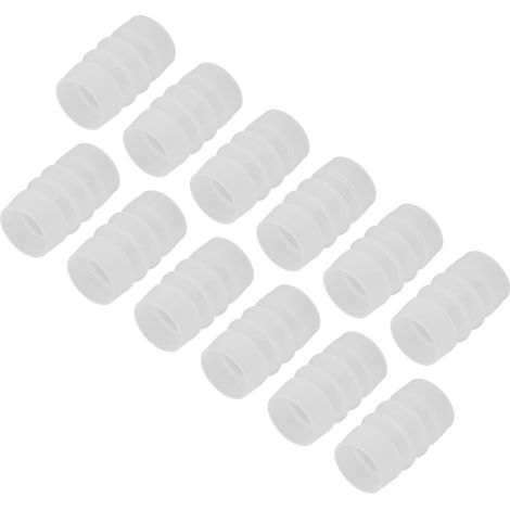 12 raccords droits en PP pour tuyau, connecteurs à barbelés de même diamètre 32-32, accessoires de plomberie (lot de 12) (1/5)