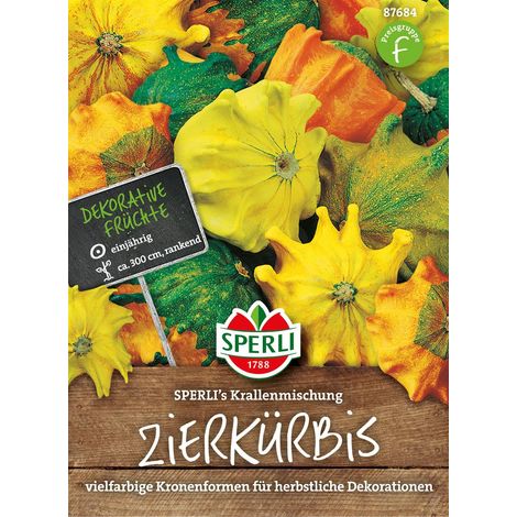 Sperli Zierkürbisse Krallenmischung - Blumensamen (1/2)