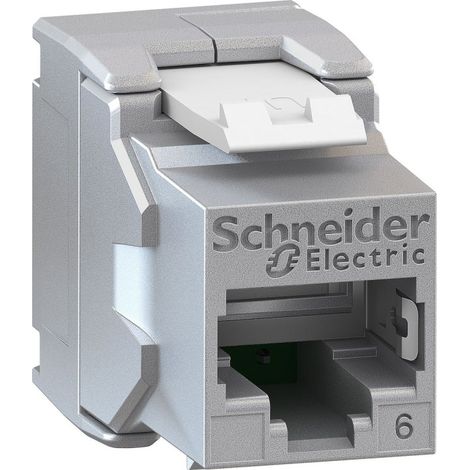 Schneider VDIB17776B24 Actassi - RJ45 connector - keystone - cat.6 shielded