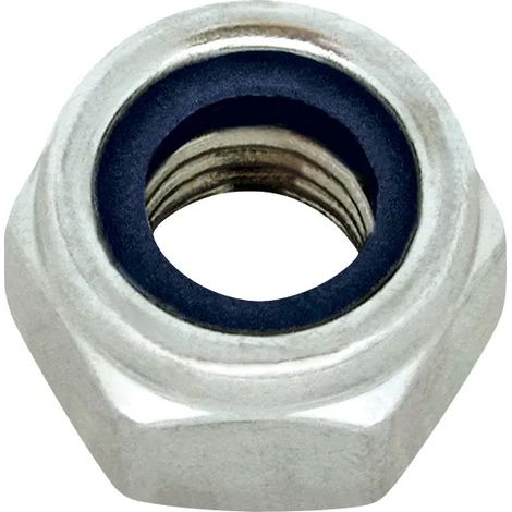 DADO AUTOBLOCCANTE ZINCATO  DIAMETRO 6 MM