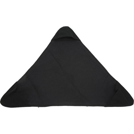 Tabouret de Randonnée Pliable en Toile, Léger et Portable pour Camping Pique-nique, Noir