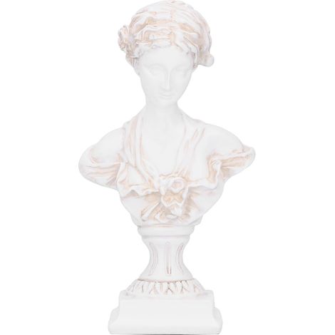 Statue rétro européenne en résine, sculpture décorative BS-1024 couleur ancienne, ornement d'art pour maison. (1/5)