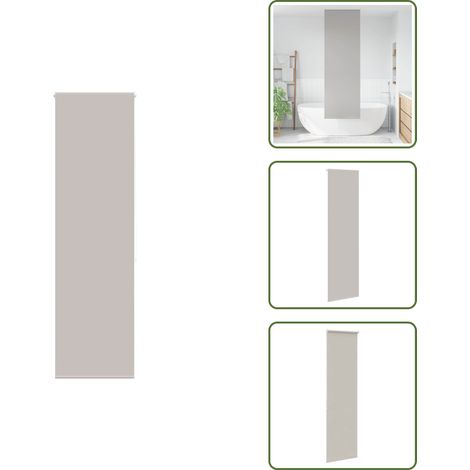 Duschrollo 60x240 cm Stoffbreite 56 cm - Duschrollo - Duschrollos - Duschvorhang - Dusche Rollo