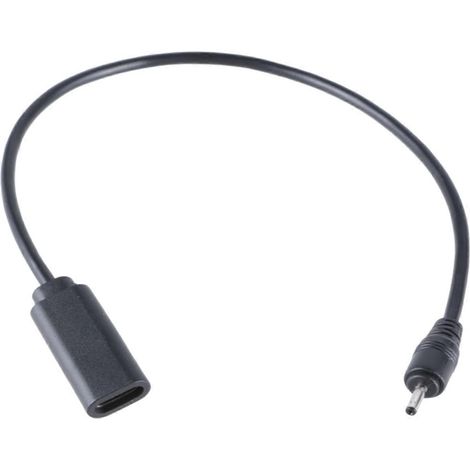 Câble d'alimentation pratique USB Type C femelle vers DC5V 2,0 x 0,6 mm pour recharger les appareils portables (1/4)