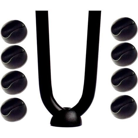 8 Pcs Hairpin Leg Leg Protector Cover Tighter Floor Skates Pack of Four Clip Protectors Suitable for 10mm Table Legs (1/5)