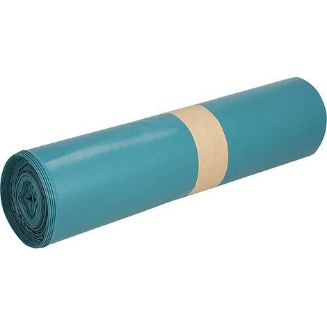 Sac poubelle Premium 120 litres, taille 700x1100, 78my1 rouleau : 15 Pièces