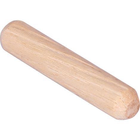 Lot de 50 chevilles rondes en bois cannelé pour tiroirs, tiges M6x40 mm (1/3)