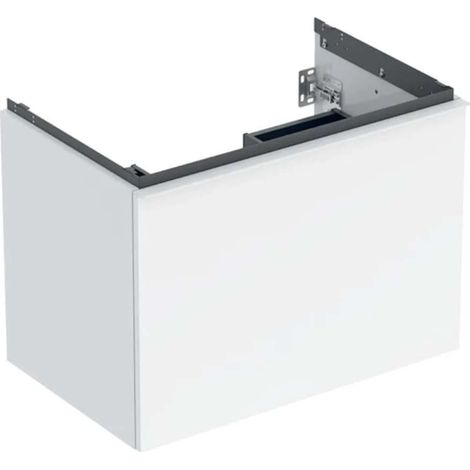GE Acanto US für WT B:75cm, 1 Schubl. 1 i.Schubl., weiß hgl. (1/2)