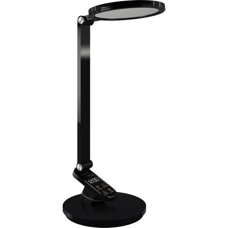 Lámpara de escritorio LED de 9W con luz regulable e interruptor táctil, color negro, Ragas Ideus 04172 (1/2)