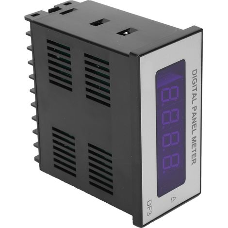 Ampèremètre numérique 3 1/2 digits, panneau de mesure de tension 200A 220V, installation à encliquetage (1/5)
