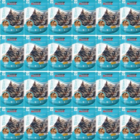 Super Benek Bustine per urinare i gatti, 24x100g