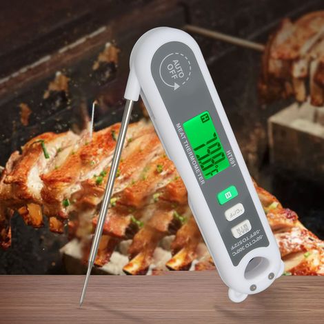 Thermomètre à sonde HT691, thermomètre alimentaire pliable (1/5)