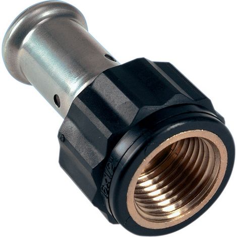 Manchon PVDF droit multicouche à visser Henco - Femelle 1'1/4 - Diamètre 40 mm (1/2)