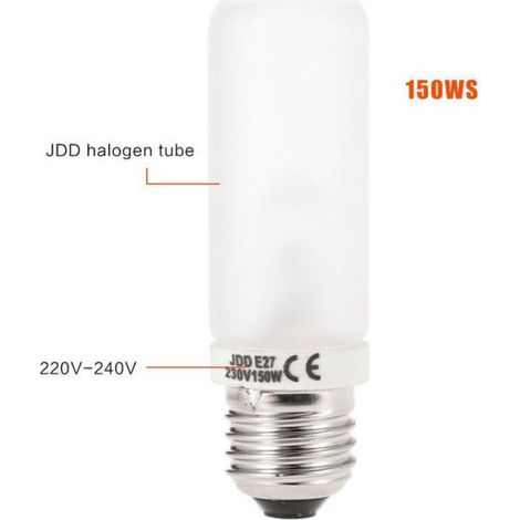 Lampe Flash de Studio JDD E27 150W 2800K - Modélisation, 220V-240V/230V, Modèle No.2 (1/4)
