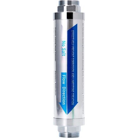 Adoucisseur D'Eau Central pour Toute la Maison Filtre Antitartre Empêche L'Accumulation de Tartre sur les Conduites D'Eau Chaudières de Toilettes (1/4)