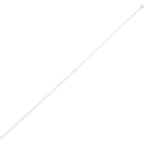 Barre de tension à ressort pour rideaux, barres de tension réglables en acier à ressort pour placards (1/5)