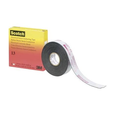 Cinta Aislante Scotch 4,5m x 19mm Negra Resistente
