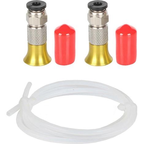 Zubehör für die Filament-Trocknungsbox für 3D-Drucker: Gerader pneumatischer Anschluss PC4-M6, PTFE-Schlauchanschluss 4 x 2,5 mm. (1/5)