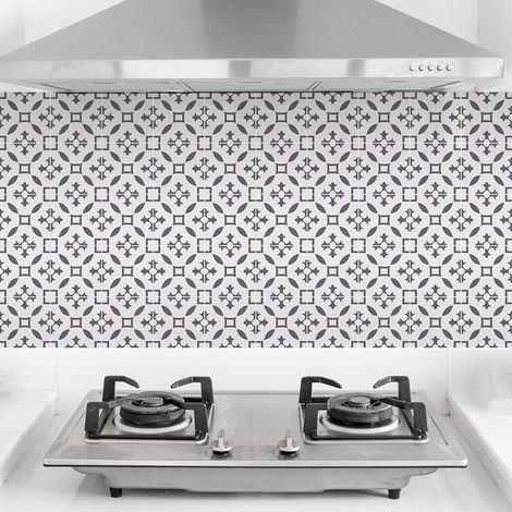 Sticker Mural Carrelage adhésif Cuisine Salle de Bain - 9 STICKERS CARRELAGES AZULEJOS VERONI - 9stickers10x10cm (1/5)