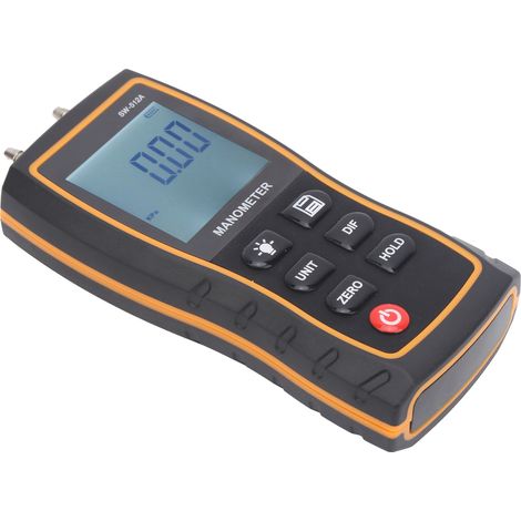 Manomètre différentiel numérique portable SW512A pour systèmes de chauffage, ventilation et climatisation (CVC). (1/5)