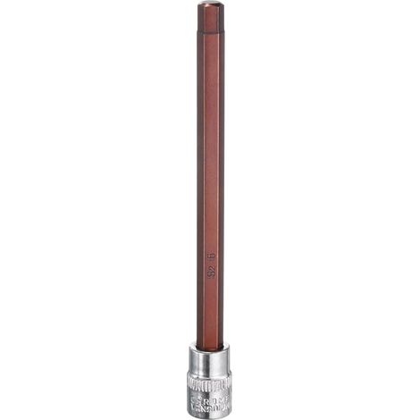 Douille Embout Hexagonal 6mm SAE S2 Acier Rallonge Impact Carrée (1/5)
