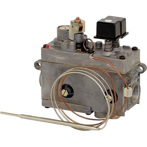 Soupape combinee gaz Minisit 710 110 - 190°C (cal. 190°C, bouton max.) Ref. 0.710.756 (1/4)