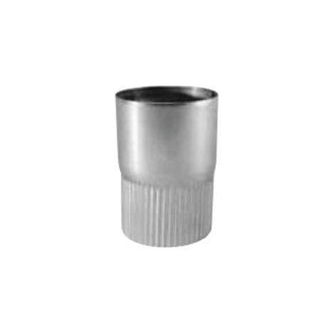 Manchon Ø 100 mm zinc naturel VM Building - 220003042