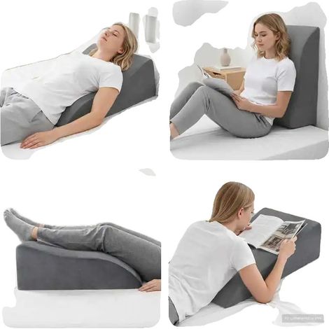 Beinpolster, 68x40x18 cm, Ergonomisches Design, PU-Schaumfüllung, Atmungsaktives Material, Kissentyp (1/5)