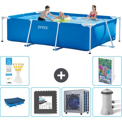 Intex Piscina con struttura Rettangolare - 300x200x75 cm - 7-pezzi S156 (1/5)
