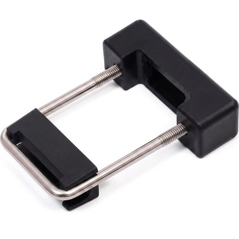 Abrazaderas en forma de U para cercas (1 unidad por paquete): Adecuadas para soldar mallas de alambre, abrazaderas en forma de U fáciles de instalar. (1/5)